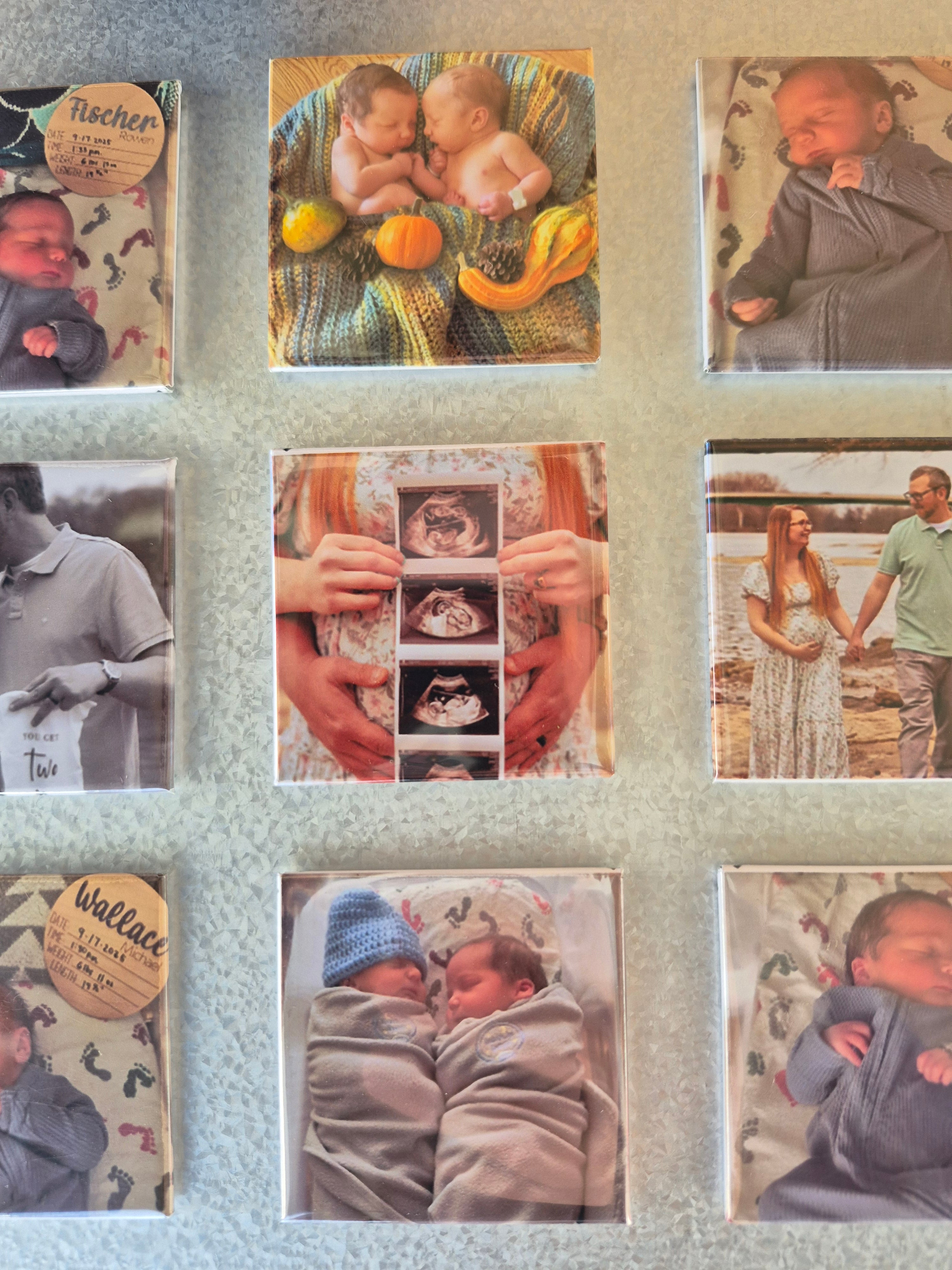 2"x2" Customized Photo Magnets