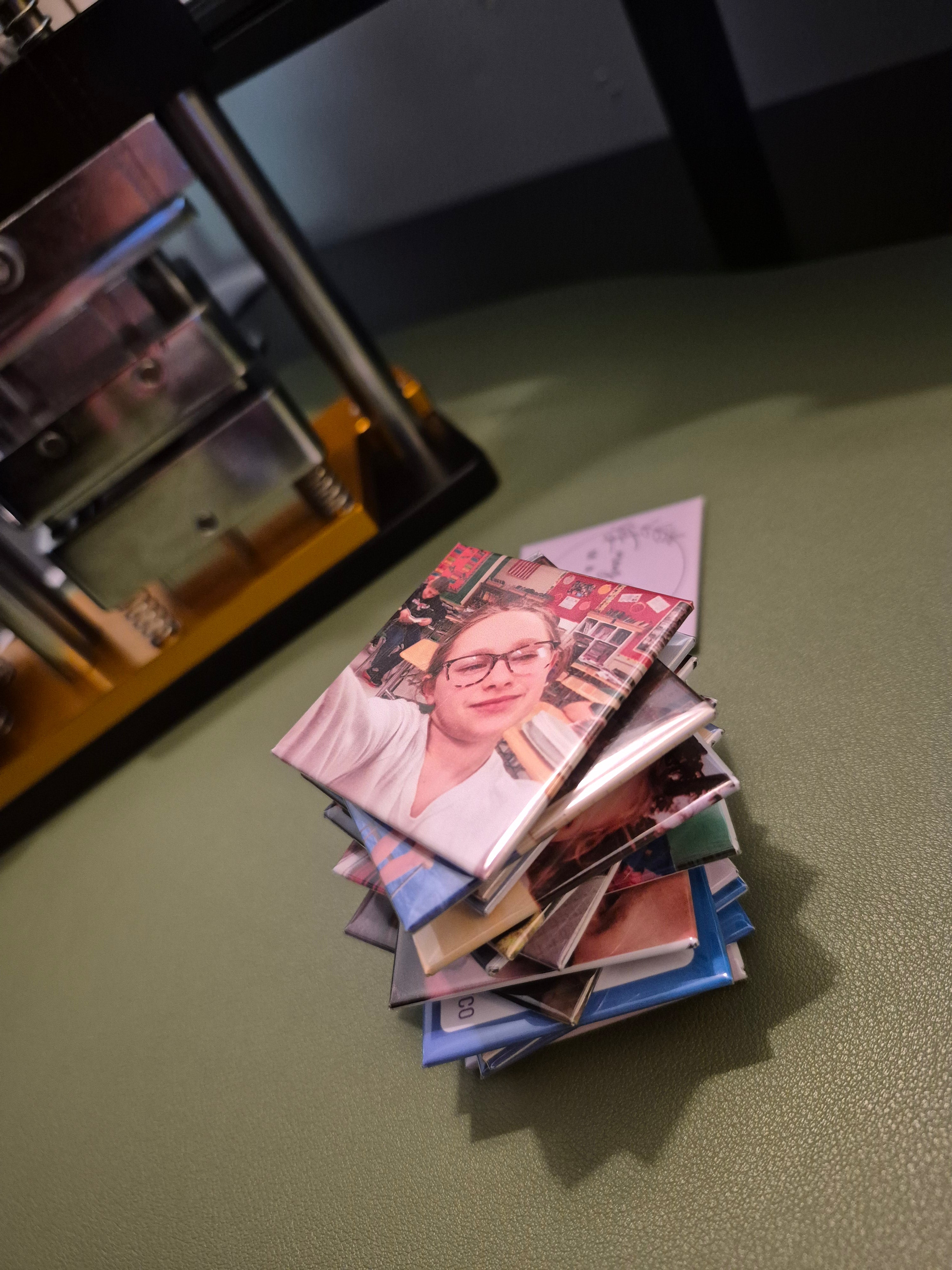 2"x2" Customized Photo Magnets